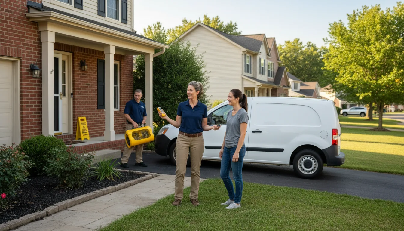 Water restoration image for Dehumidification And Cleanup Services in Holly Hill, SC